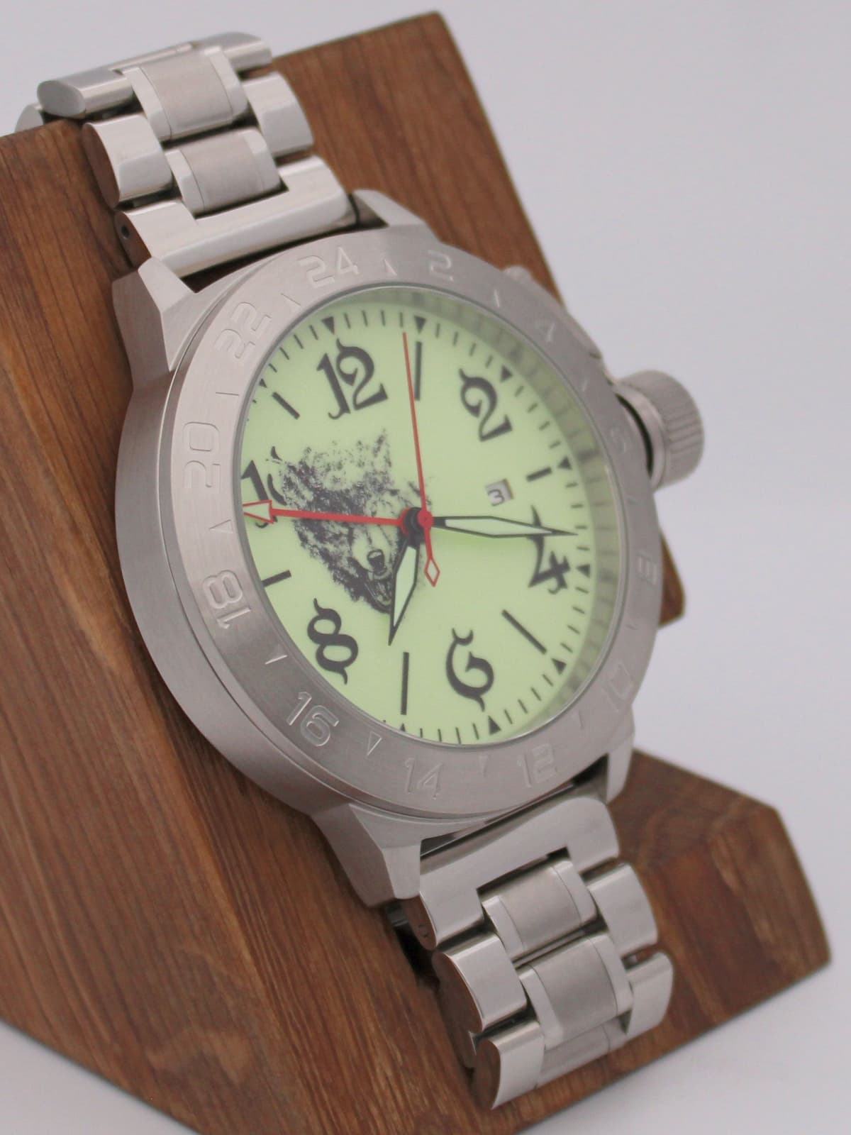 Часы Волк механические с автоподзаводом (Seiko NH34A) 52.305.2