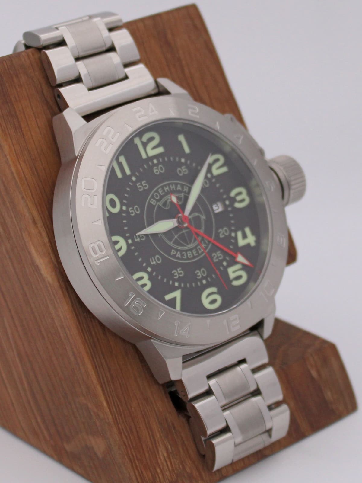 Часы Военная разведка механические с автоподзаводом (Seiko NH34A) 52.169.2