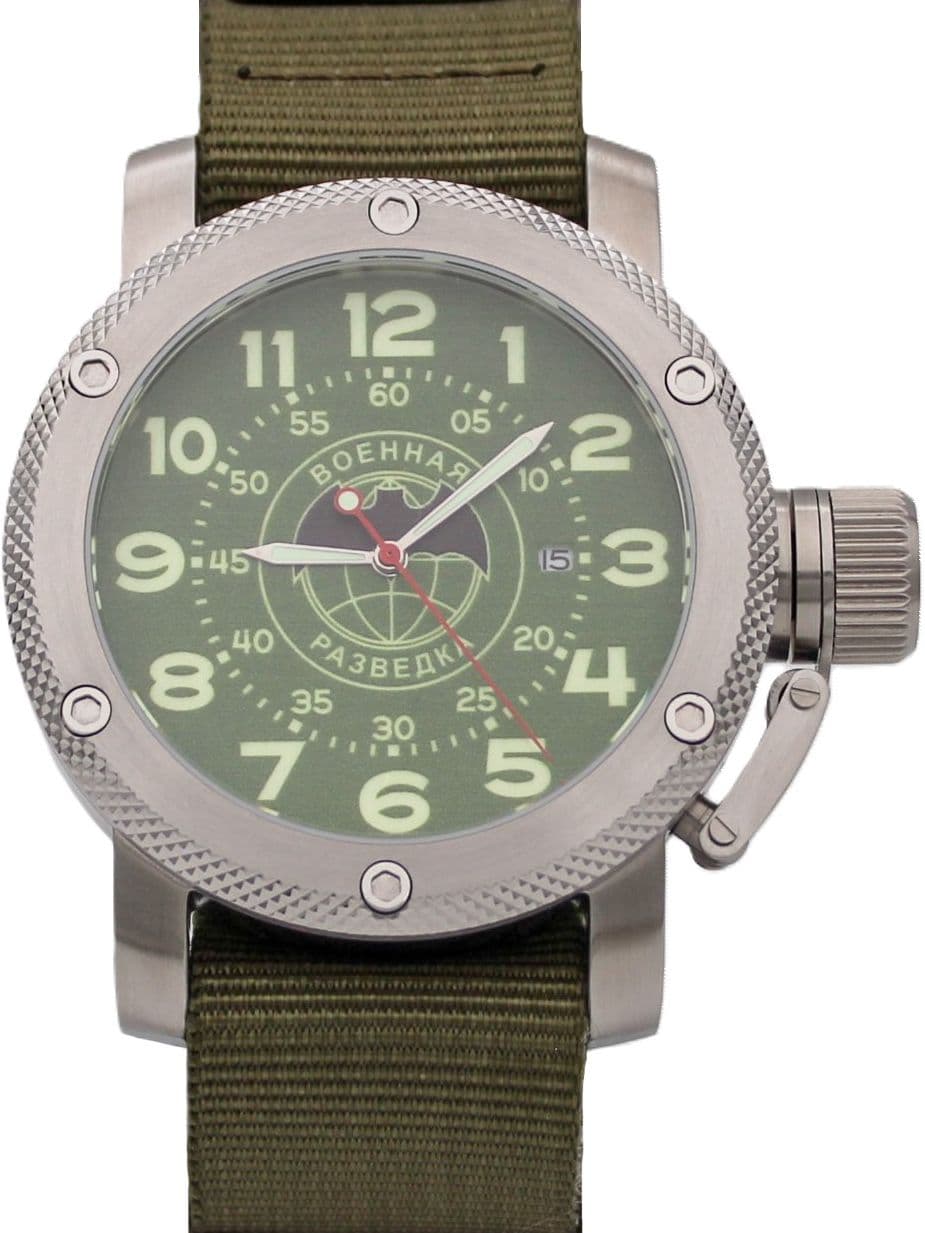 Часы Военная разведка механические с автоподзаводом (Miyota 8215) 05.1267.21