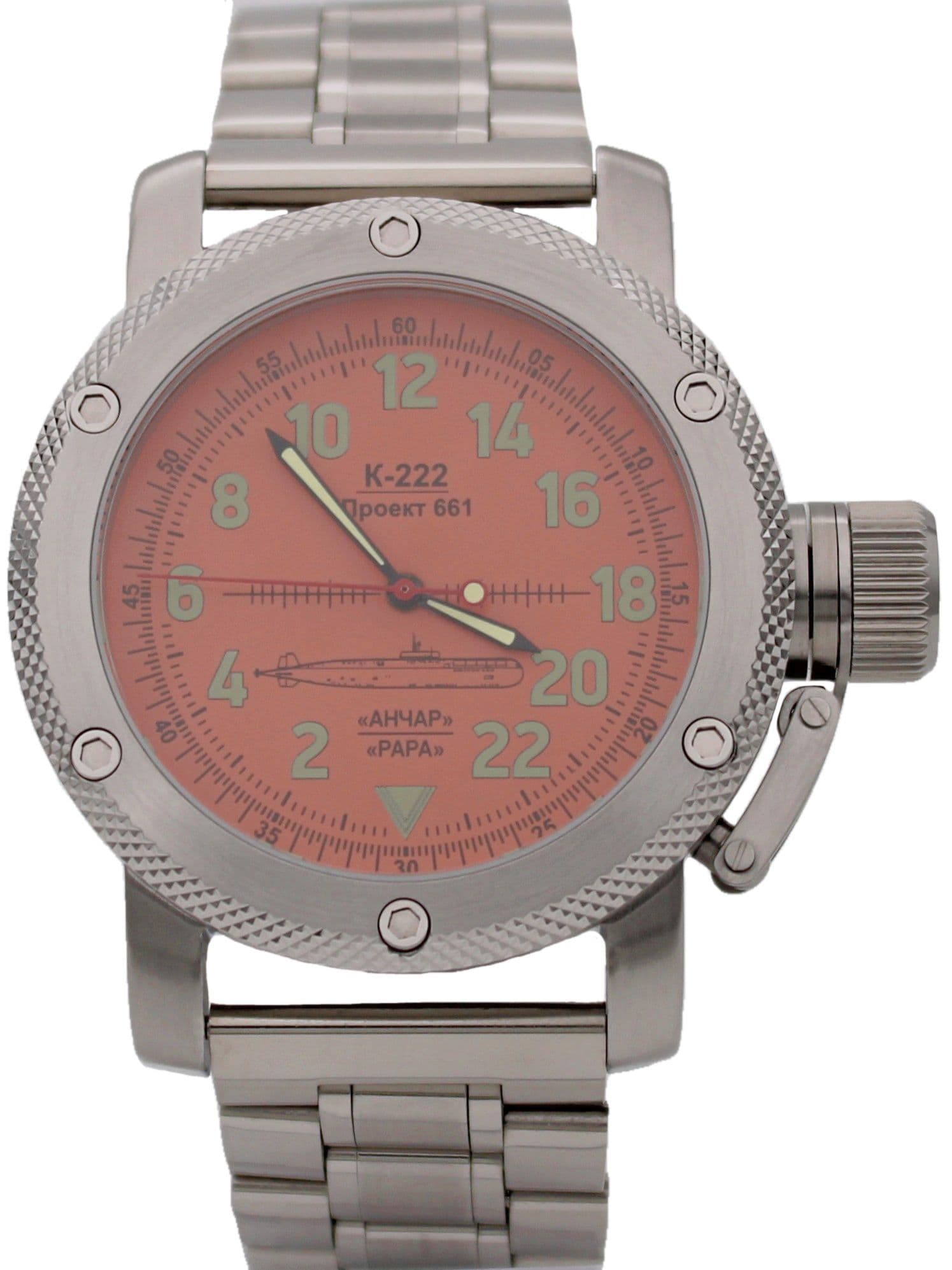 Часы К-222 / Анчар (Papa) механические с автоподзаводом (Восток 2431) 01.033.2