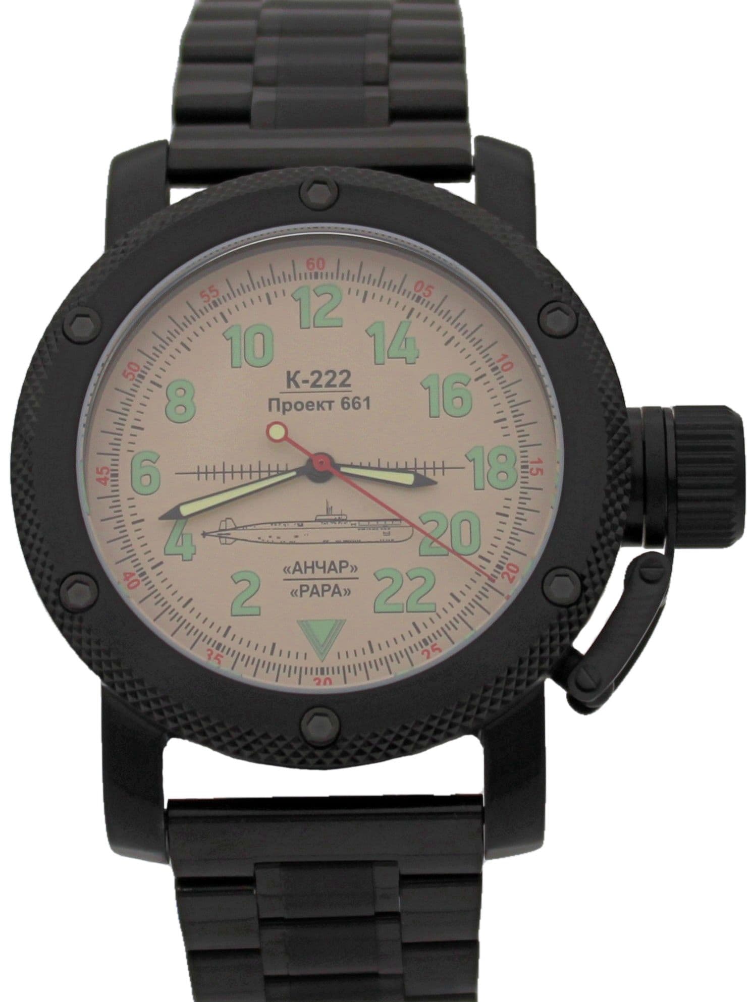 Часы К-222 / Анчар (Papa) механические с автоподзаводом (Восток 2431) 101.032.1