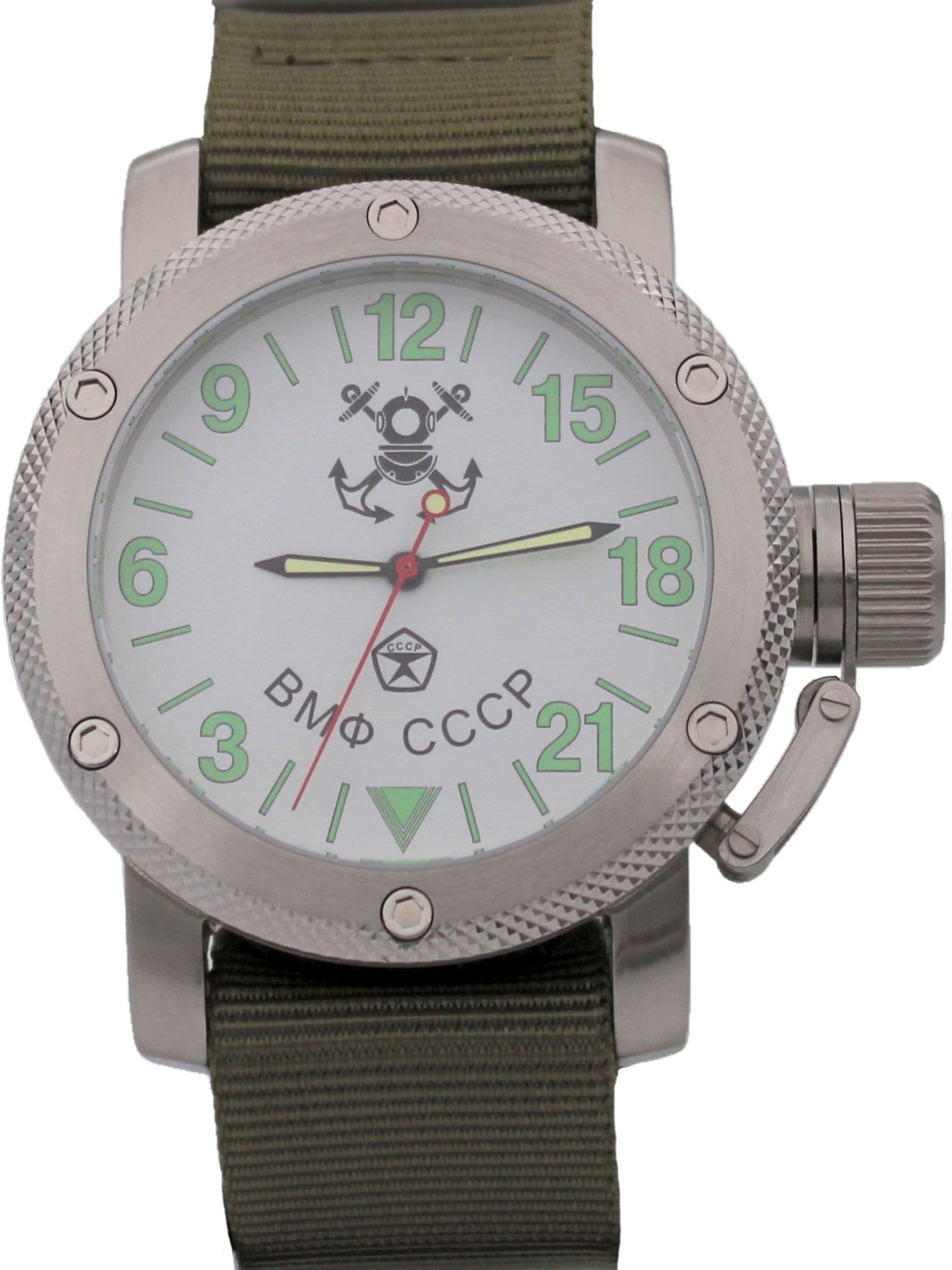 Часы ВМФ СССР механические с автоподзаводом (Восток 2431) 01.021.21