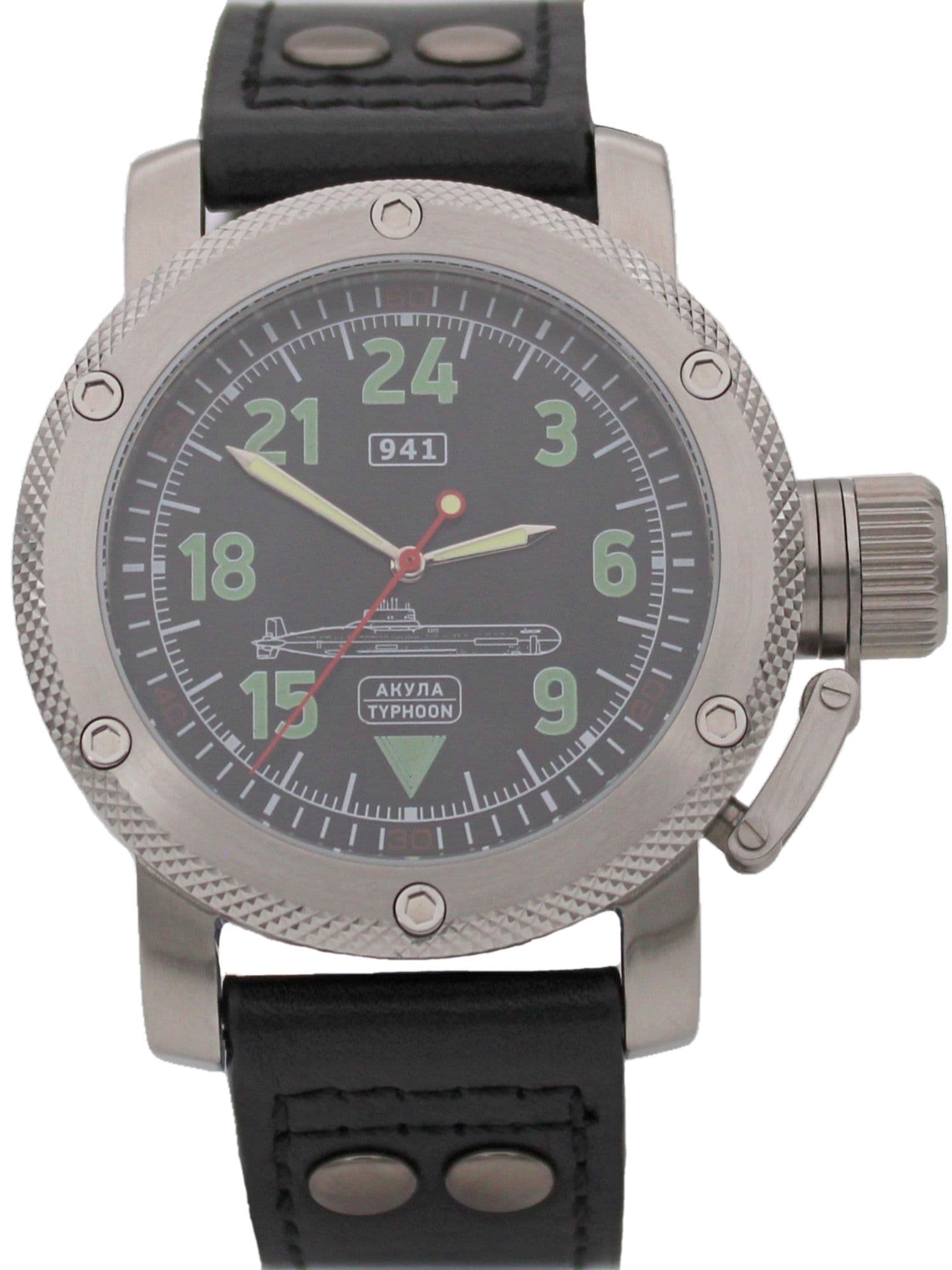 Часы 941 / Акула (Typhoon) механические с автоподзаводом (Восток 2431) 01.054.01