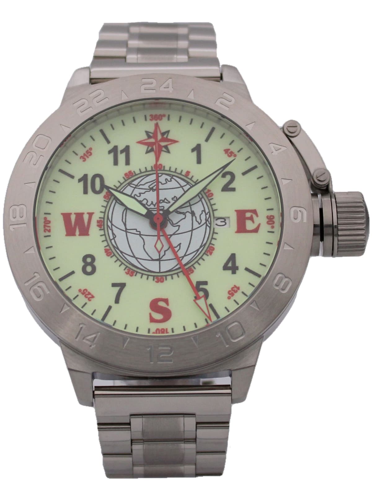 Часы Компас механические с автоподзаводом (Seiko NH34A) 52.186.2