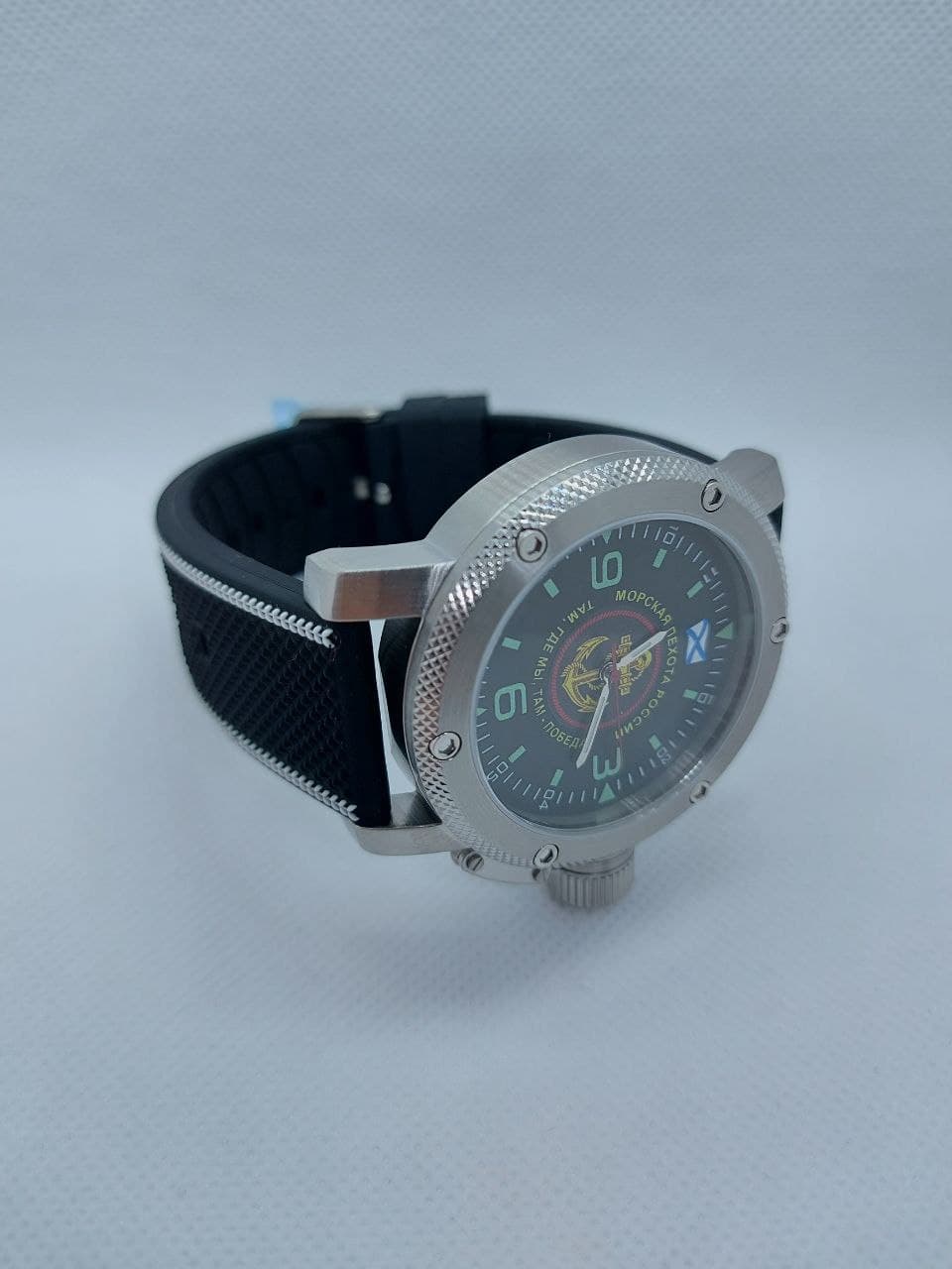 Часы наручные Морская Пехота России,автоподзавод,противоударные,механизм Восток 2431.01