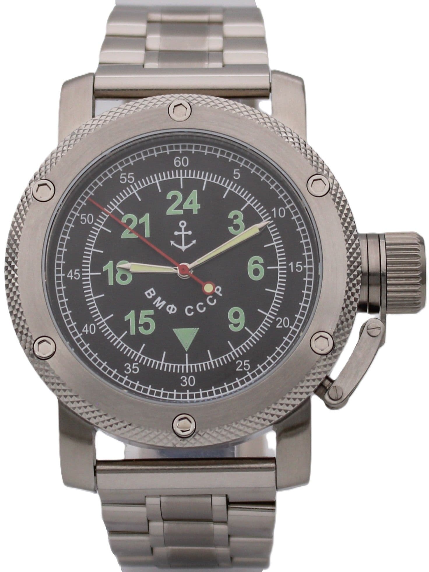 Часы ВМФ СССР механические с автоподзаводом (Восток 2431) 01.014.2