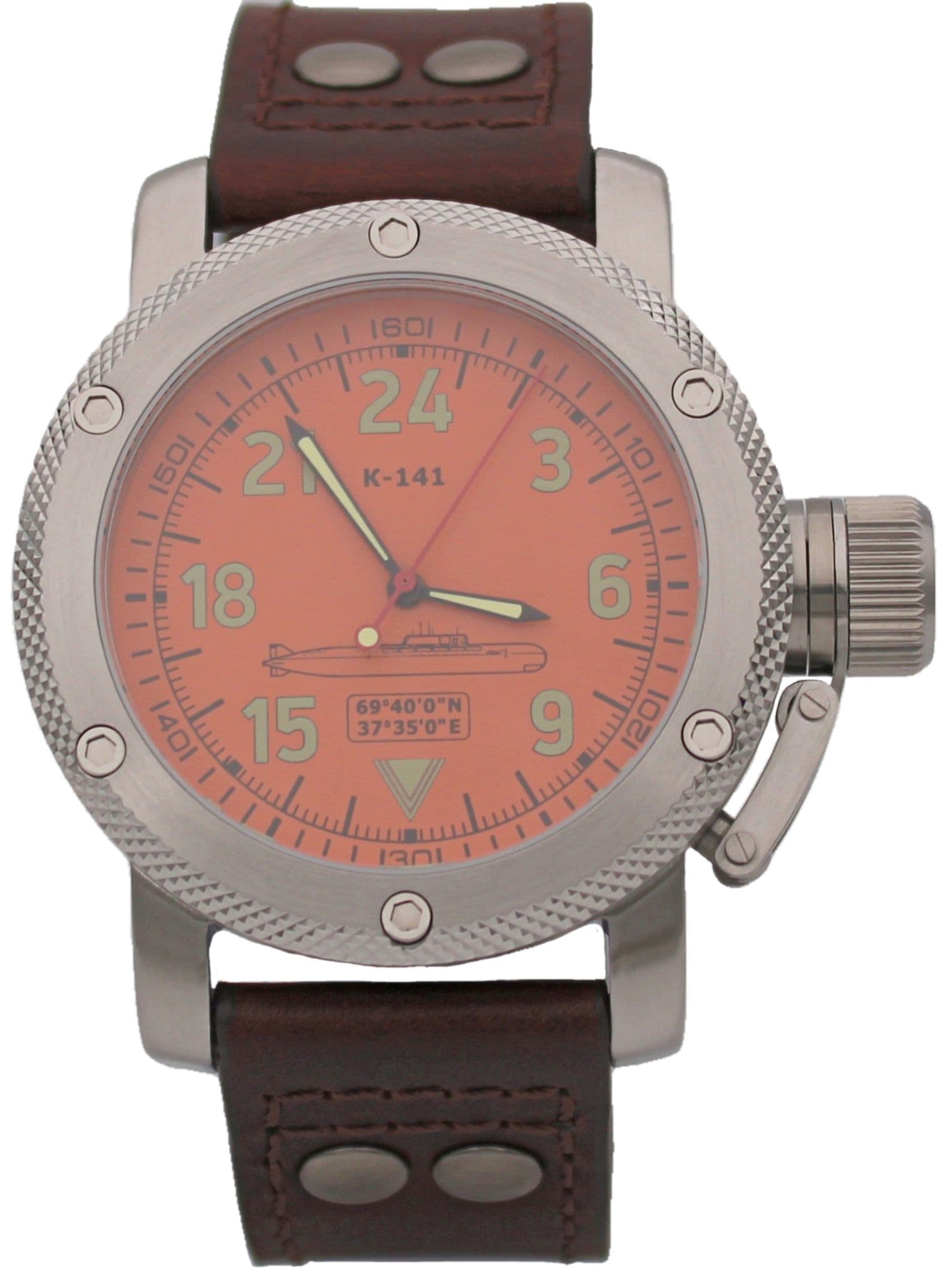 Часы К-141 / Курск (Oscar-II) механические с автоподзаводом (Восток 2431) 01.088.02