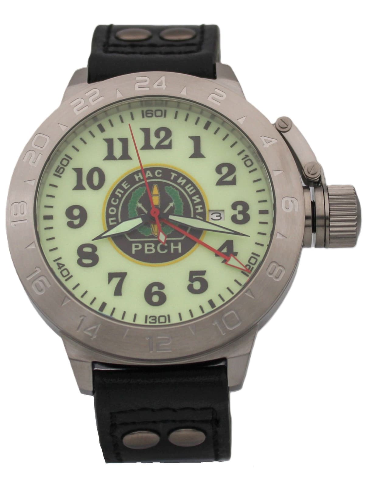 Часы РВСН механические с автоподзаводом (Seiko NH34A) 52.307.01