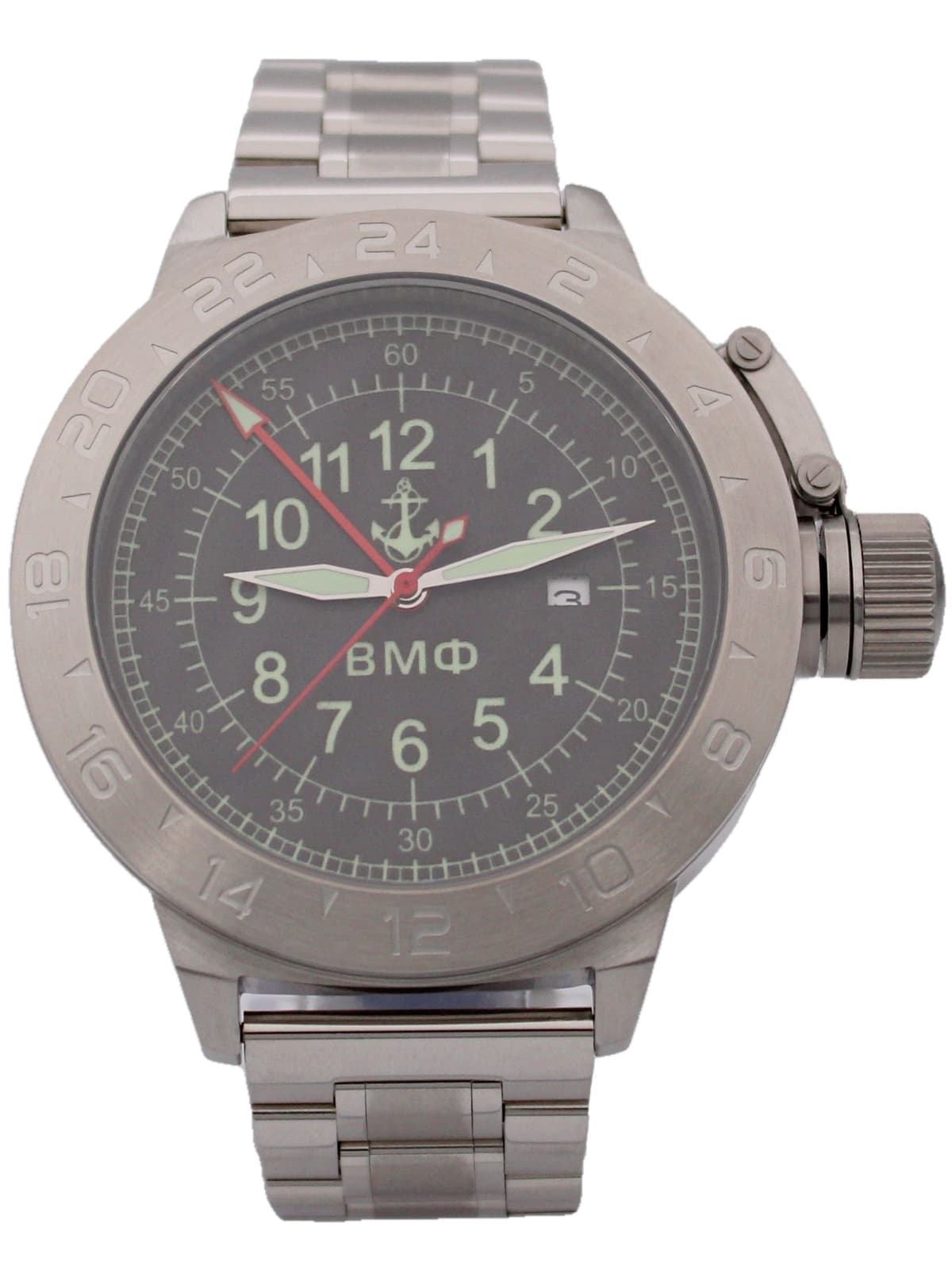 Часы ВМФ механические с автоподзаводом (Seiko NH34A) 52.321.2