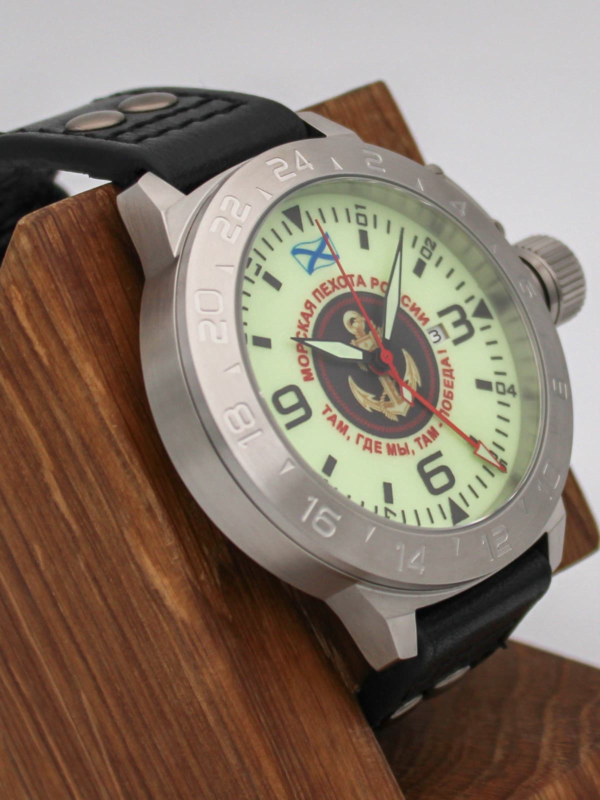 Часы Морская пехота механические с автоподзаводом (Seiko NH34A) 52.166.01