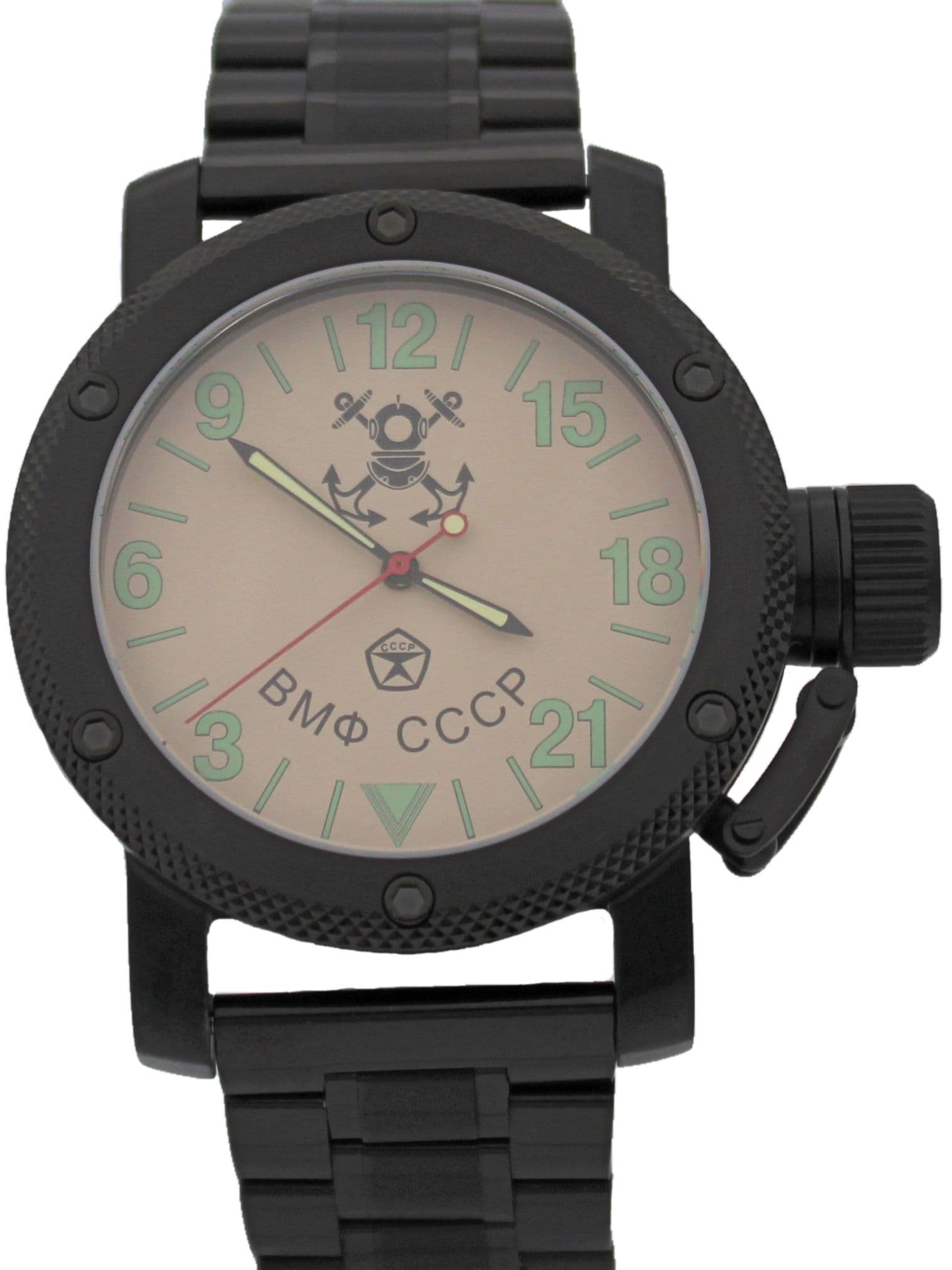 Часы ВМФ СССР механические с автоподзаводом (Восток 2431) 101.022.1