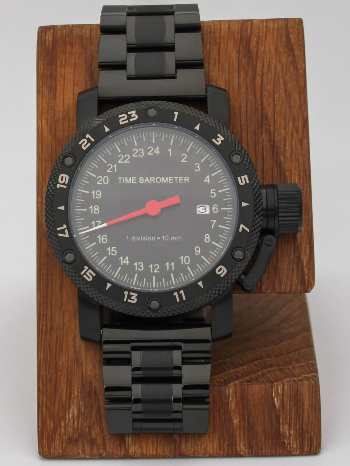 Часы Time Barometer однострелочные кварцевые (Ronda 515.24H) 147.601.1