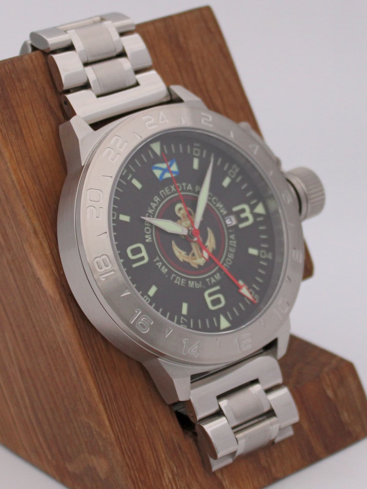 Часы Морская пехота механические с автоподзаводом (Seiko NH34A) 52.167.2