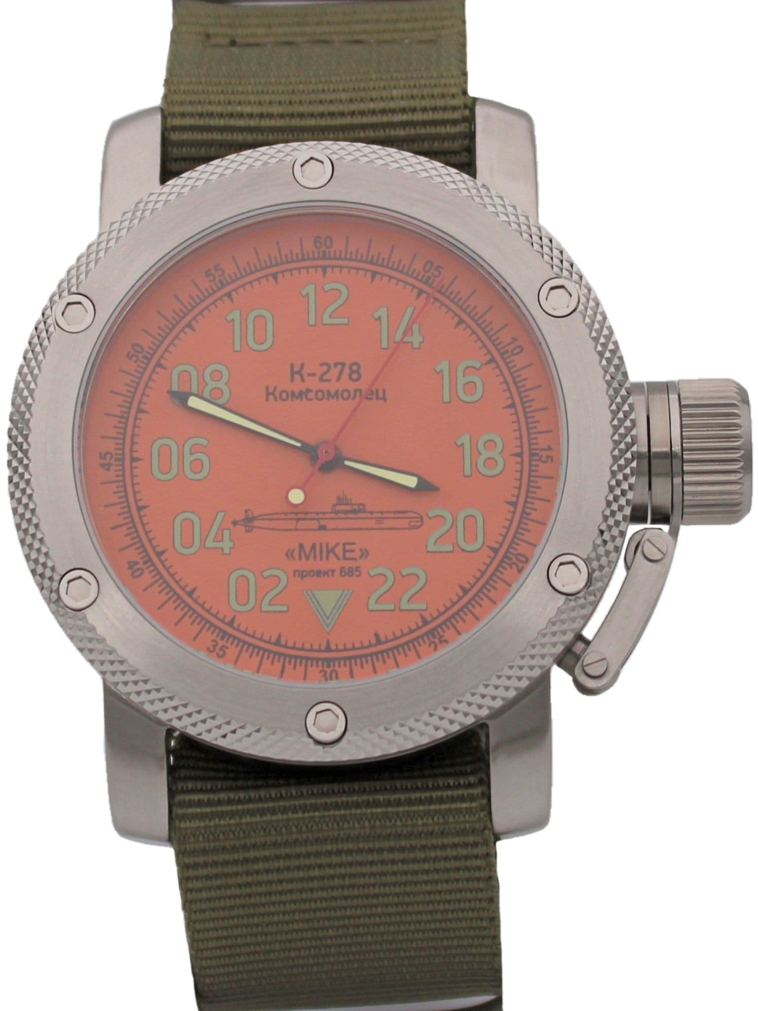 Часы К-278 / Комсомолец (Mike) механические с автоподзаводом (Восток 2431) 01.043.21