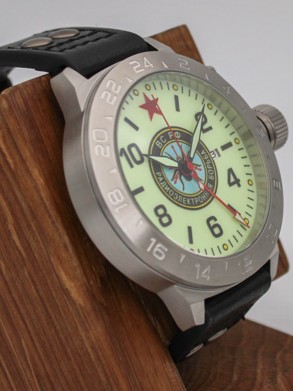 Часы Войска РЭБ механические с автоподзаводом (Seiko NH34A) 52.275.01