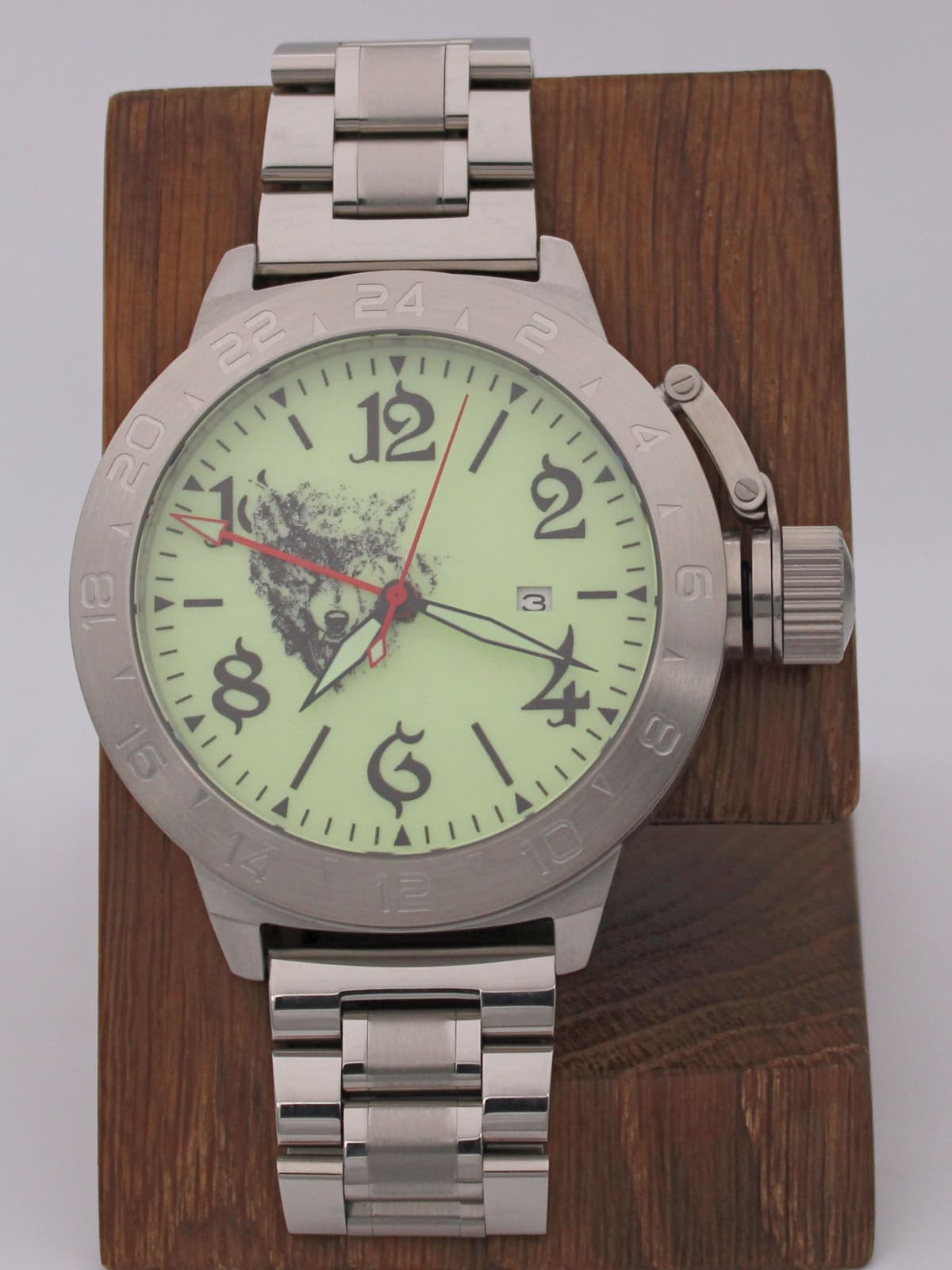 Часы Волк механические с автоподзаводом (Seiko NH34A) 52.305.2