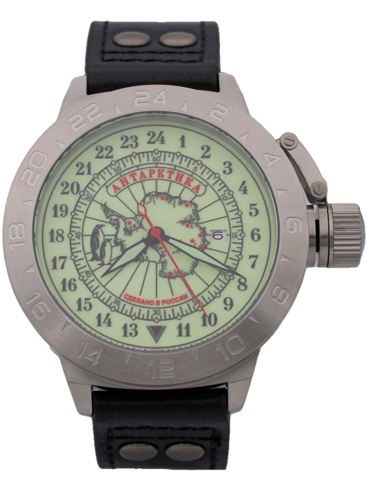 Часы Полярные / Антарктика механические с автоподзаводом (Seiko NH34A) 52.140.01