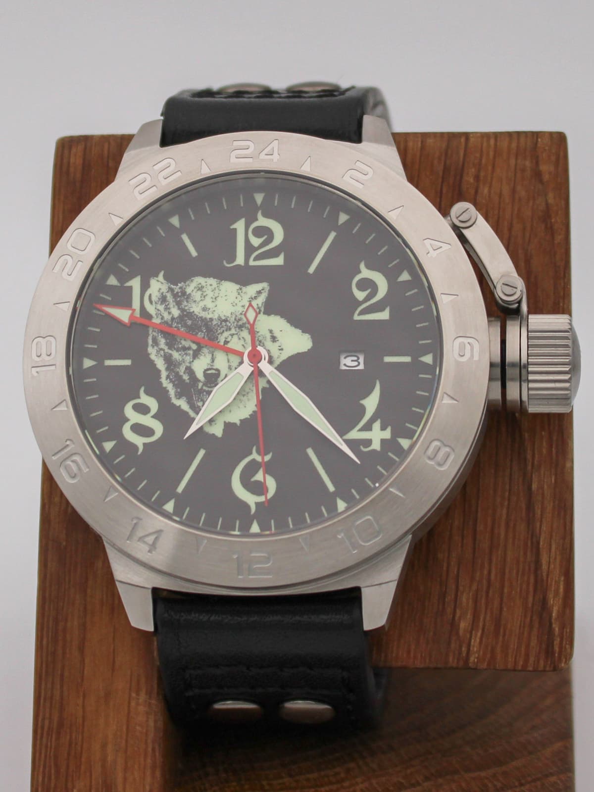 Часы Волк механические с автоподзаводом (Seiko NH34A) 52.300.01