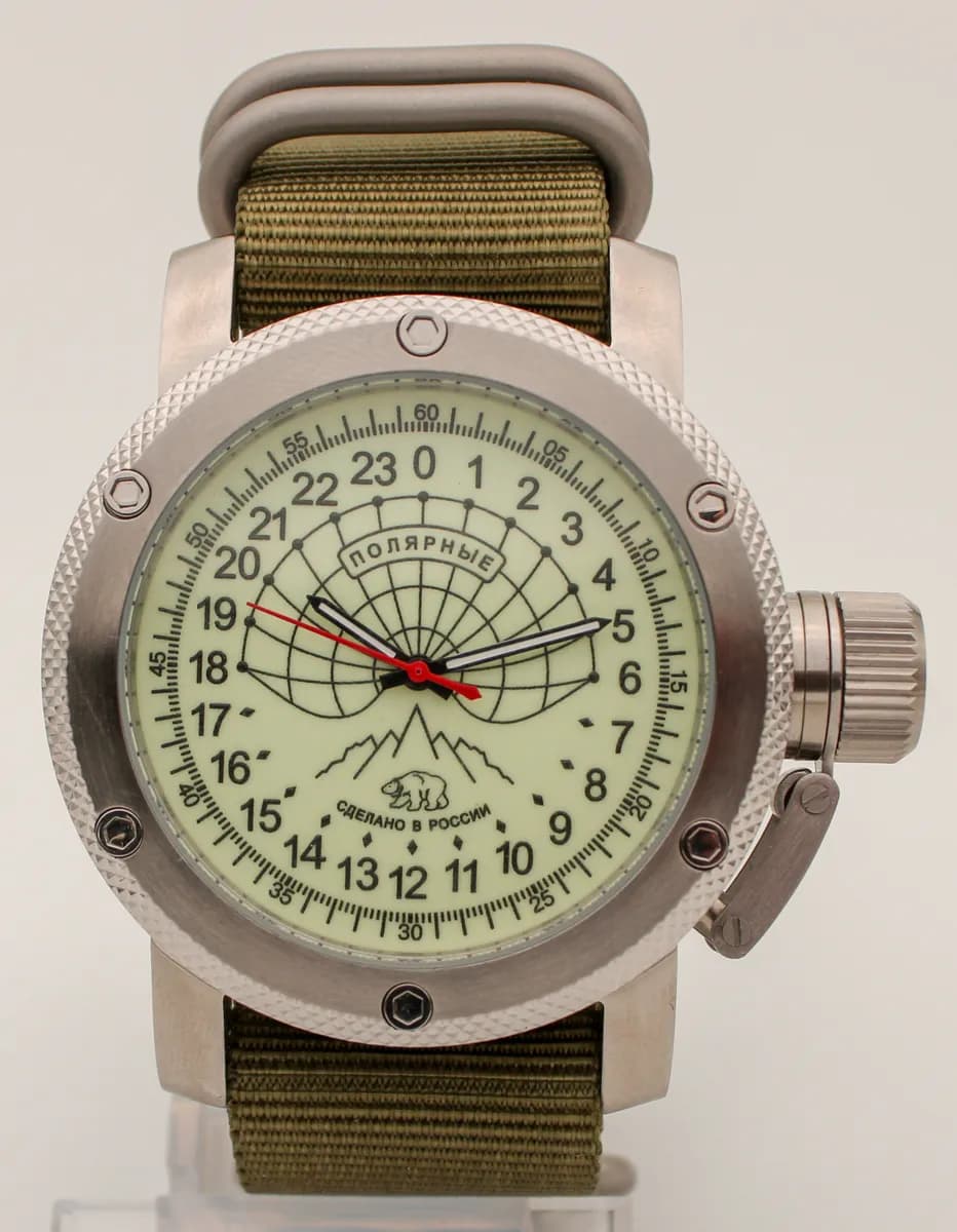 Часы Полярные механические с автоподзаводом (сапфировое стекло) 1131.21, механизм Восток 2431