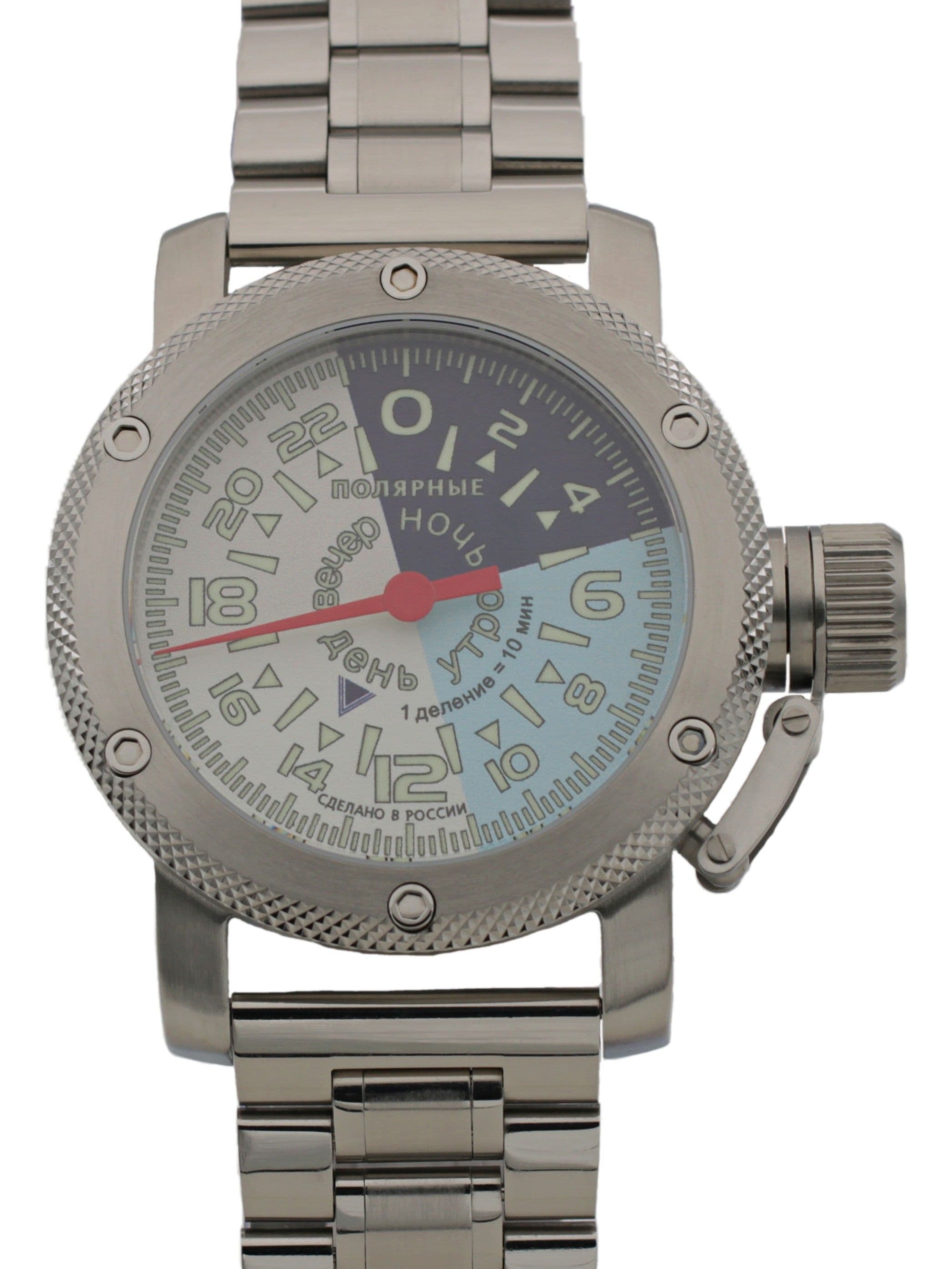 Часы "Утро/День/Вечер/Ночь" однострелочные механические с автоподзаводом (Восток 2431) 01.203.2