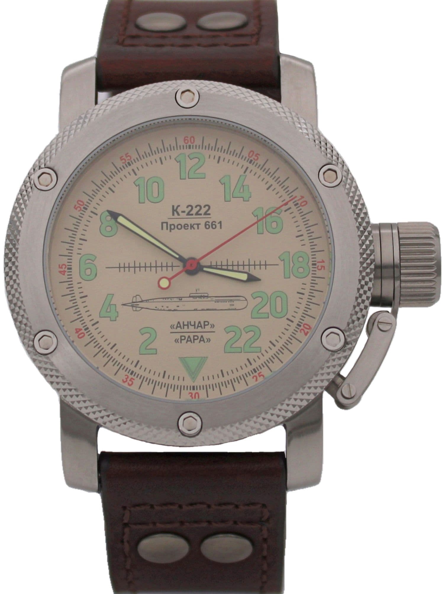 Часы К-222 / Анчар (Papa) механические с автоподзаводом (Восток 2431) 01.032.02