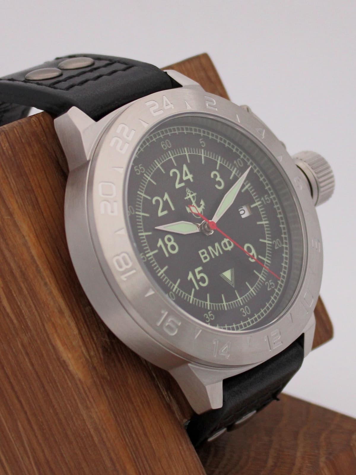 Часы ВМФ механические с автоподзаводом (Seiko NH34A) 52.060.01