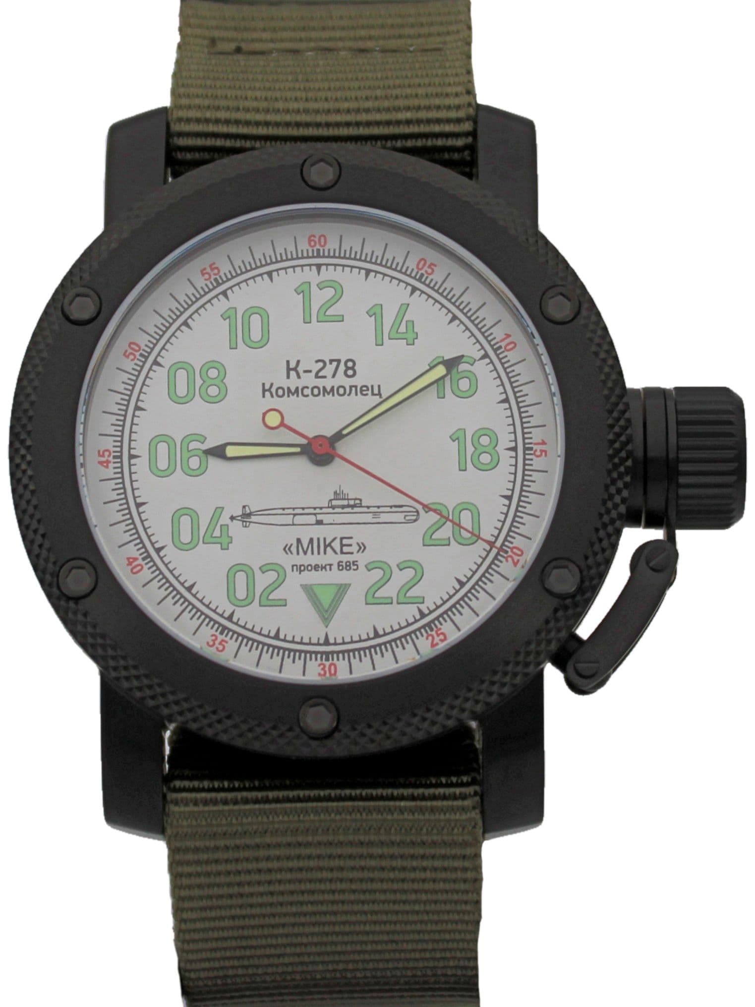 Часы К-278 / Комсомолец (Mike) механические с автоподзаводом (Восток 2431) 101.041.21