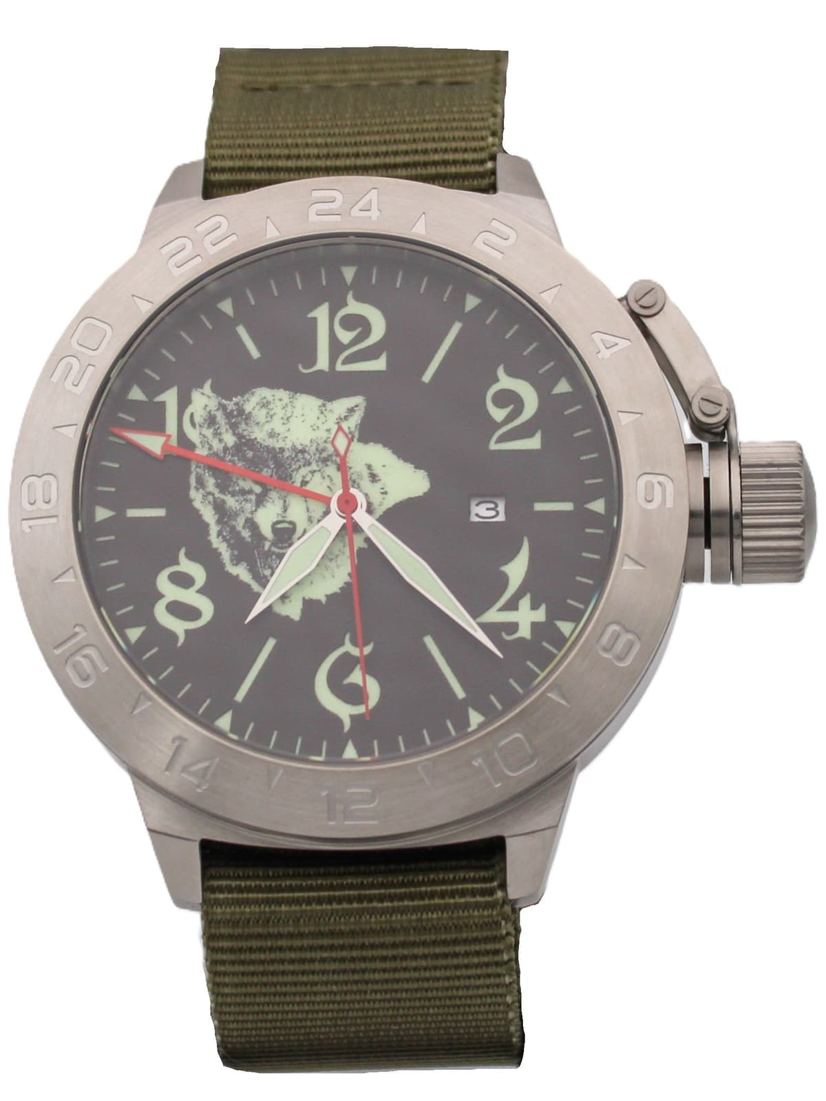 Часы Волк механические с автоподзаводом (Seiko NH34A) 52.300.21