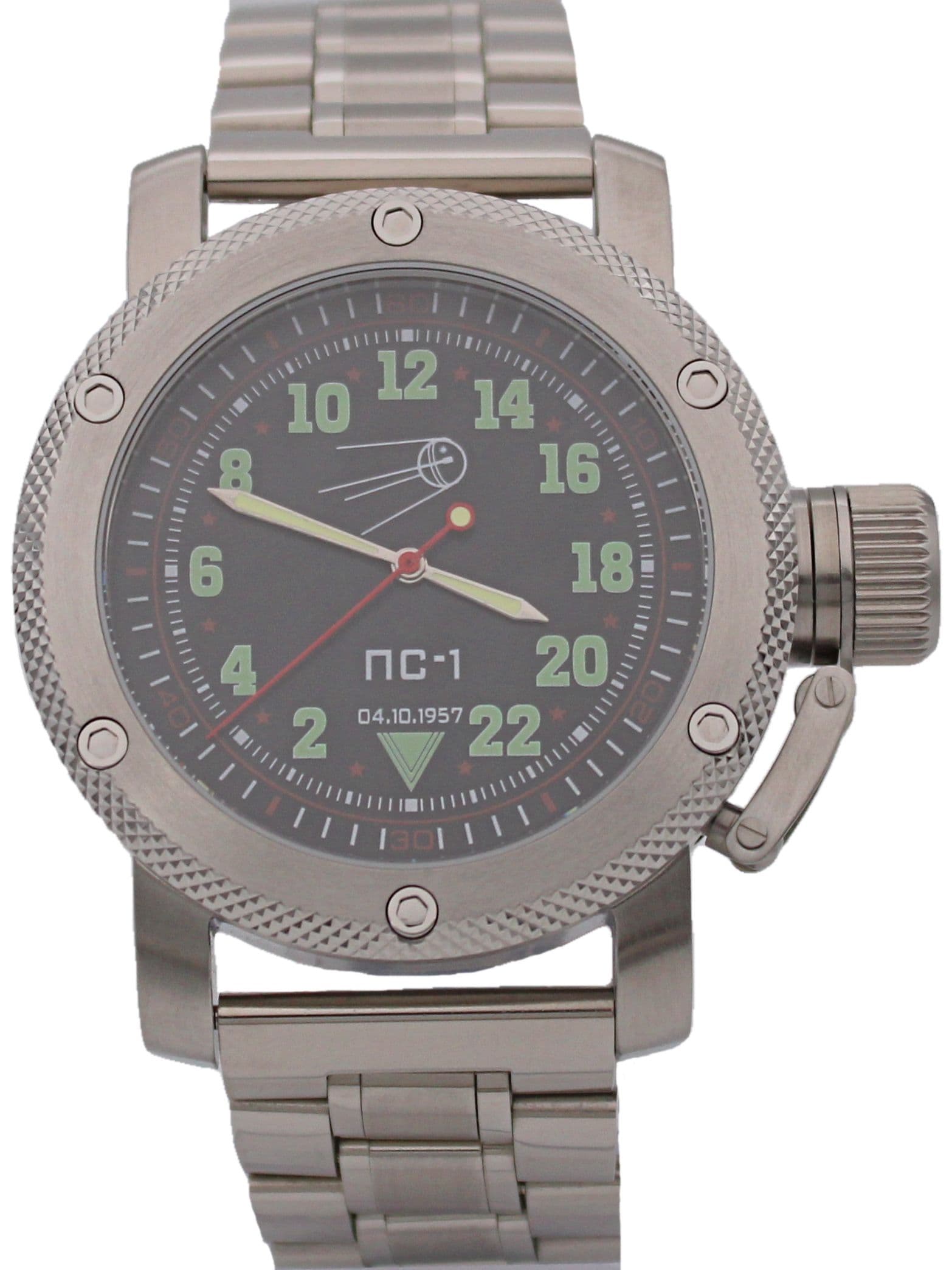 Часы "Простейший Спутник-1" механические с автоподзаводом (Восток 2431) 01.124.2