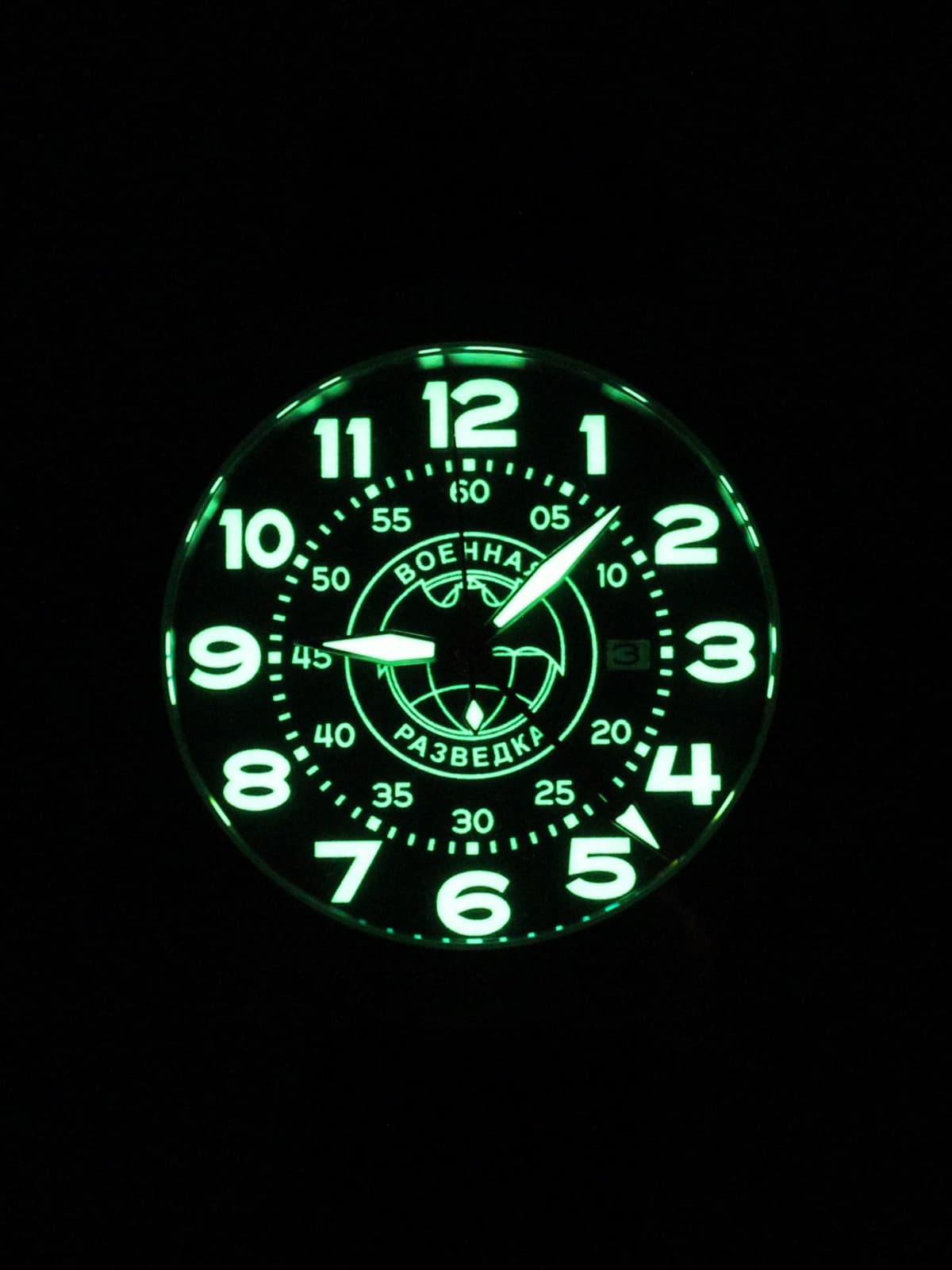 Часы Военная разведка механические с автоподзаводом (Seiko NH34A) 52.169.2