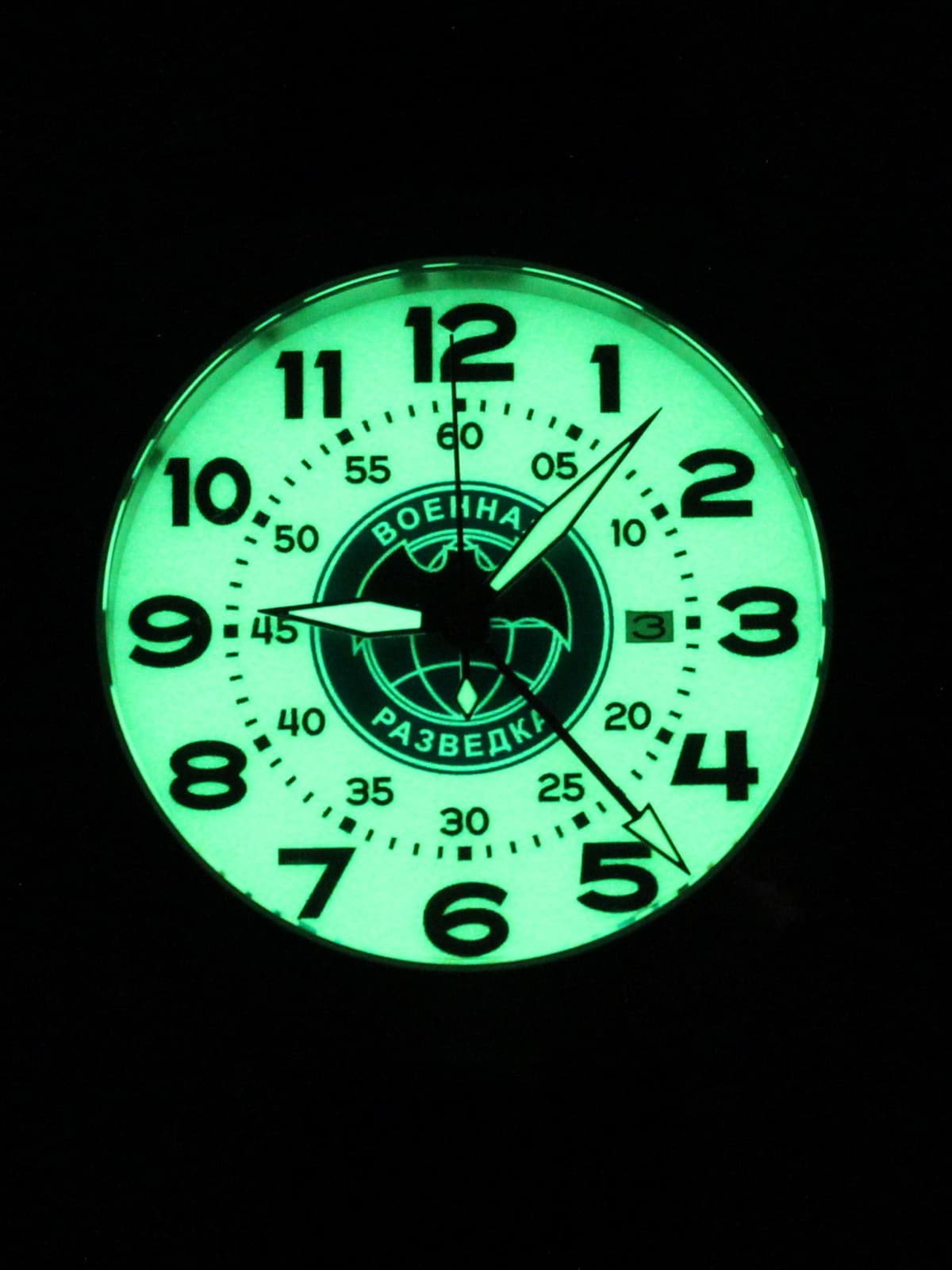 Часы Военная разведка механические с автоподзаводом (Seiko NH34A) 52.168.2