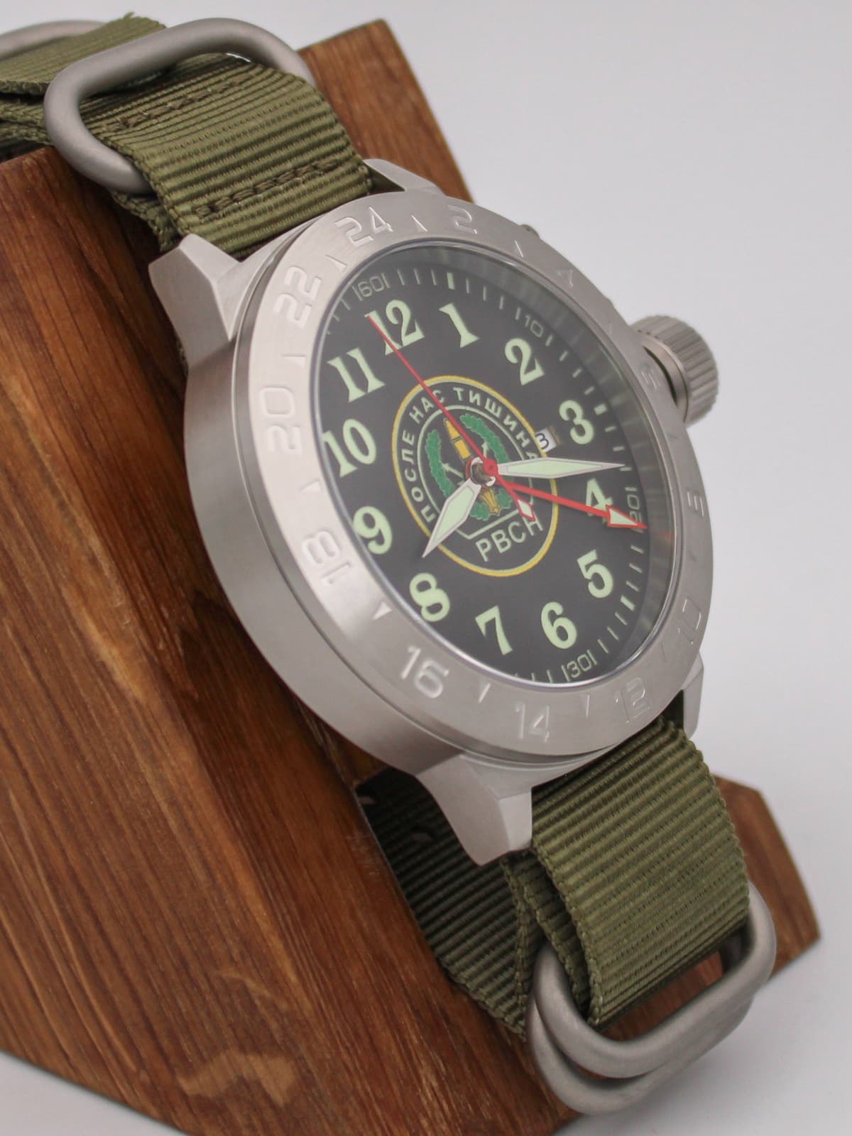 Часы РВСН механические с автоподзаводом (Seiko NH34A) 52.308.21