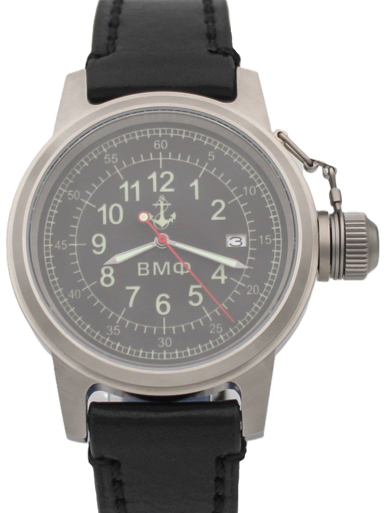 Часы ВМФ механические с автоподзаводом (Seiko NH35A) 45.321.01