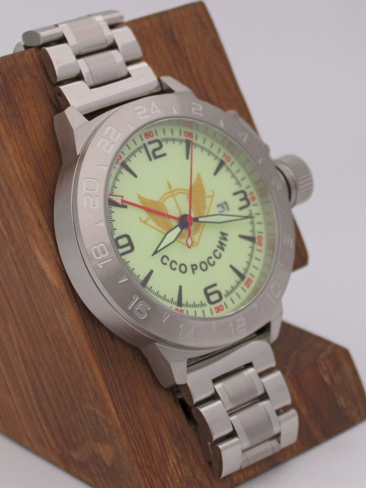 Часы ССО России механические с автоподзаводом (Seiko NH34A) 52.280.2