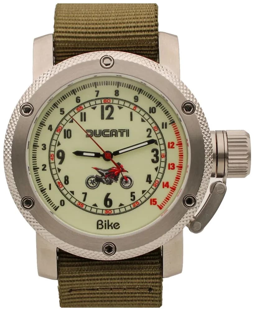 Часы Ducati 237.21 механические, механизм Ракета 2609