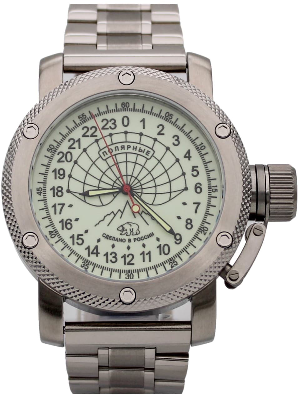 Часы Полярные (медведь) механизм Восток 2431.01