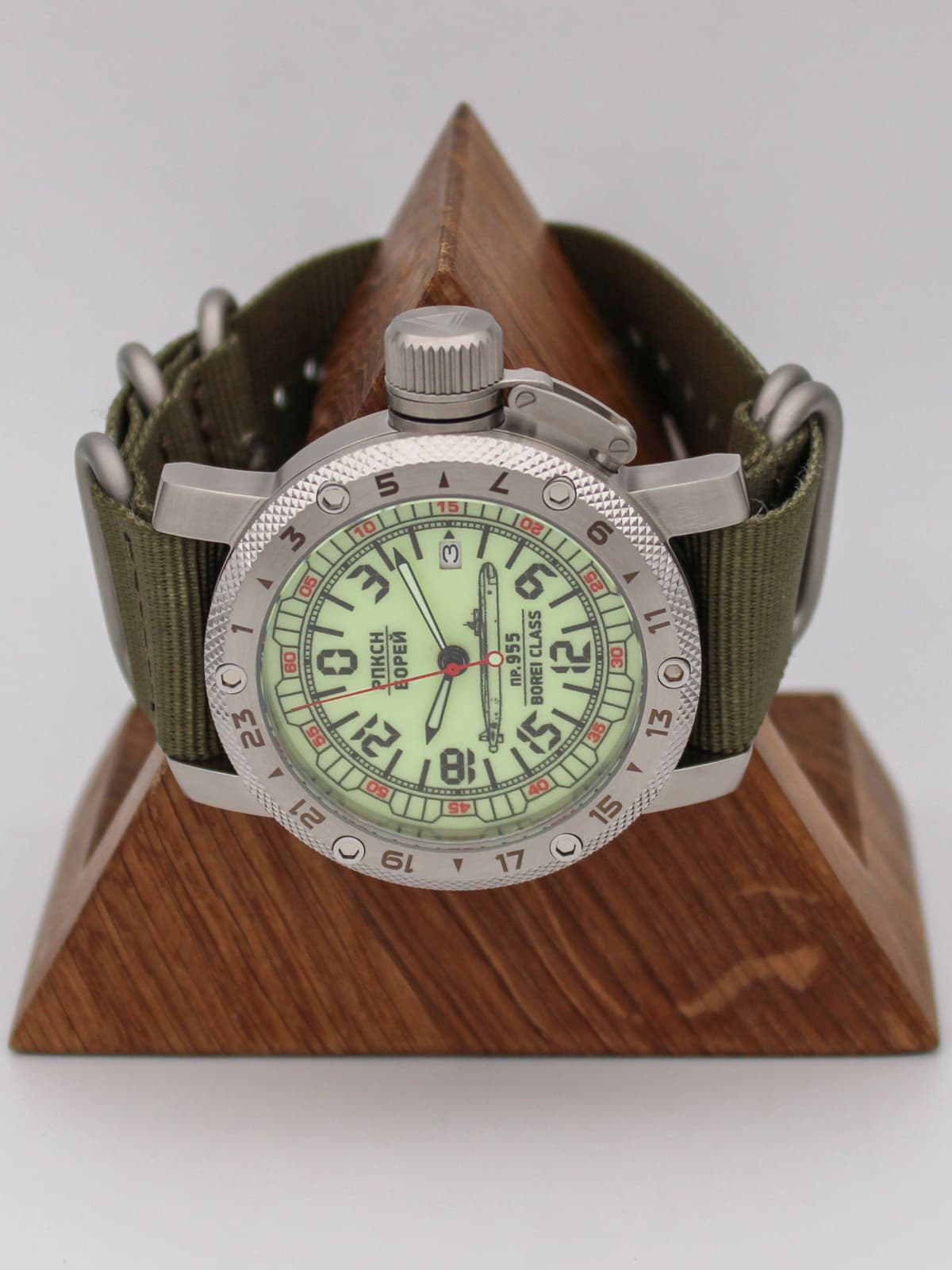 Часы РПКСН 955 Борей (Borei class) кварцевые (Ronda 515.24H) Q47.190.21