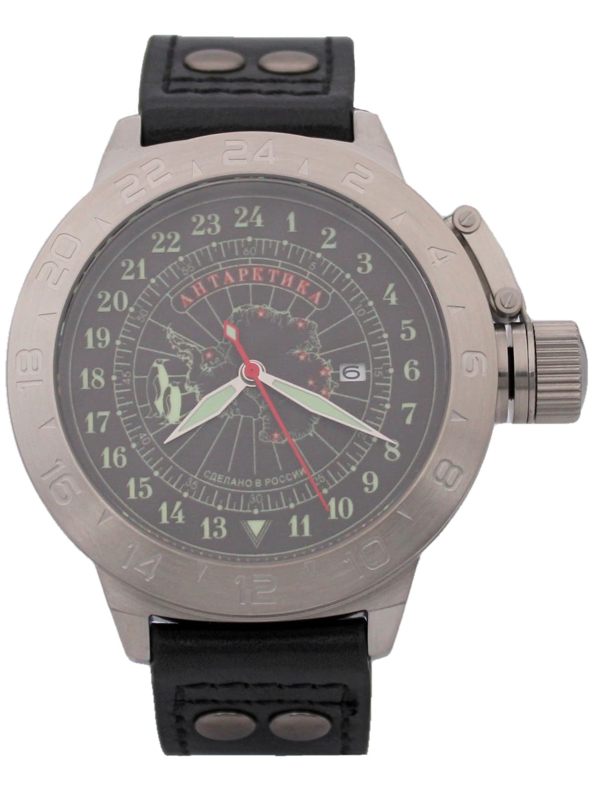 Часы Полярные / Антарктика механические с автоподзаводом (Seiko NH34A) 52.141.01