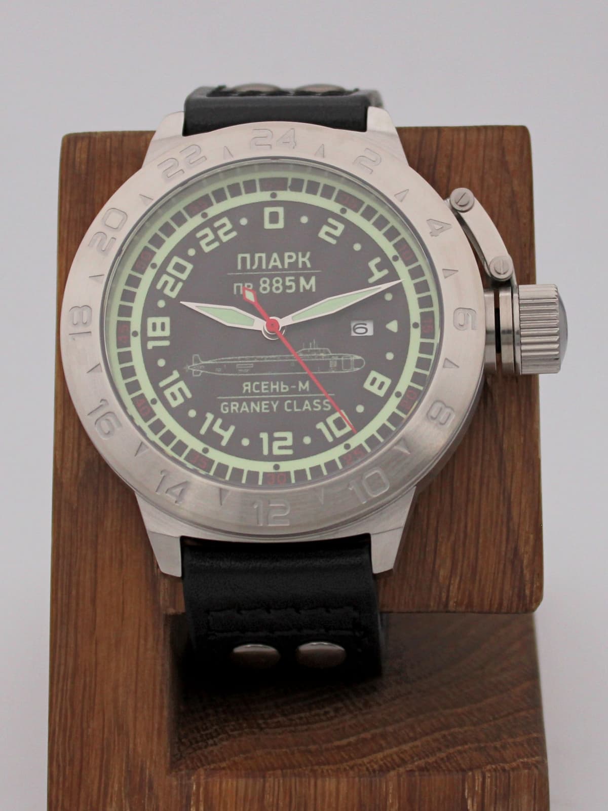 Часы ПЛАРК 885М Ясень-М (Graney class) механические с автоподзаводом (Seiko NH34A) 52.194.01