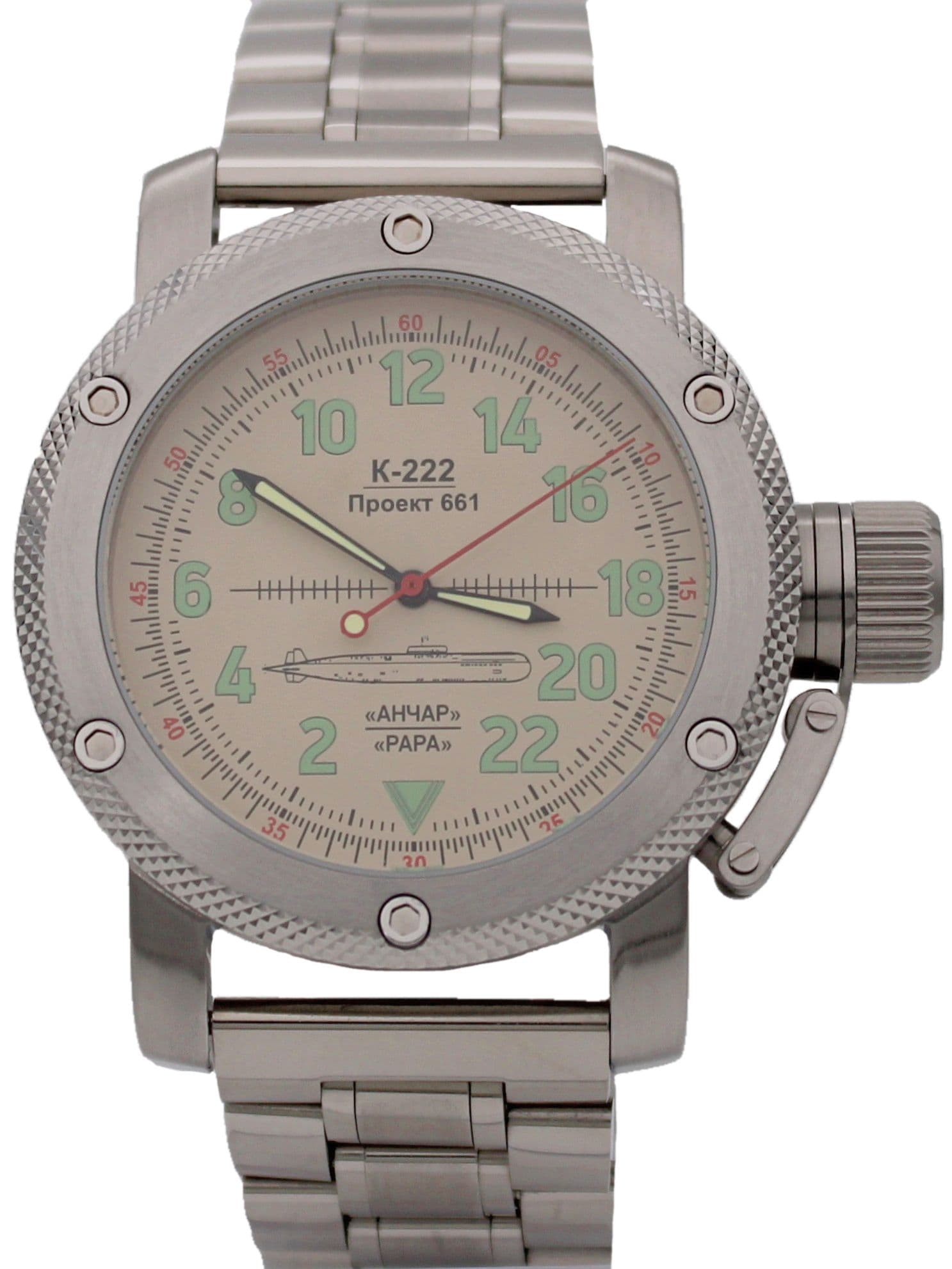 Часы К-222 / Анчар (Papa) механические с автоподзаводом (Восток 2431) 01.032.2