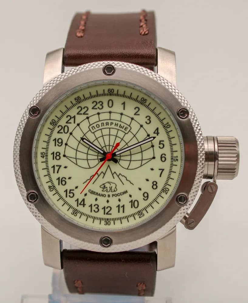 Часы Полярные механические с автоподзаводом (сапфировое стекло) 1131.02, механизм Восток 2431