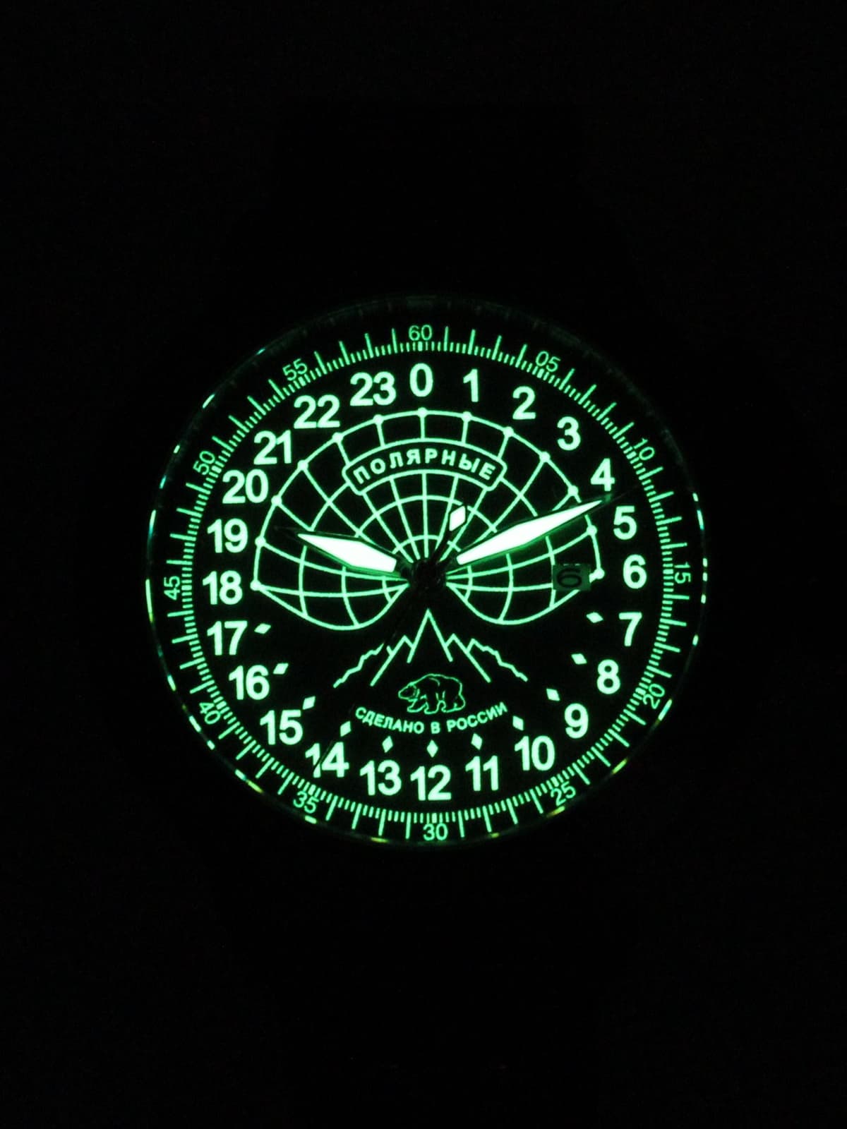 Часы Полярные механические с автоподзаводом (Seiko NH34A) 152.133.1