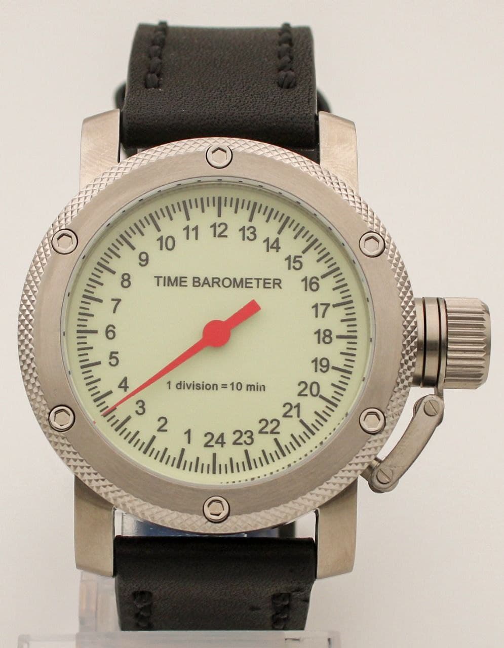 Часы наручные TIME BAROMETER, автоподзавод, противоударные, механизм Восток 2431.01
