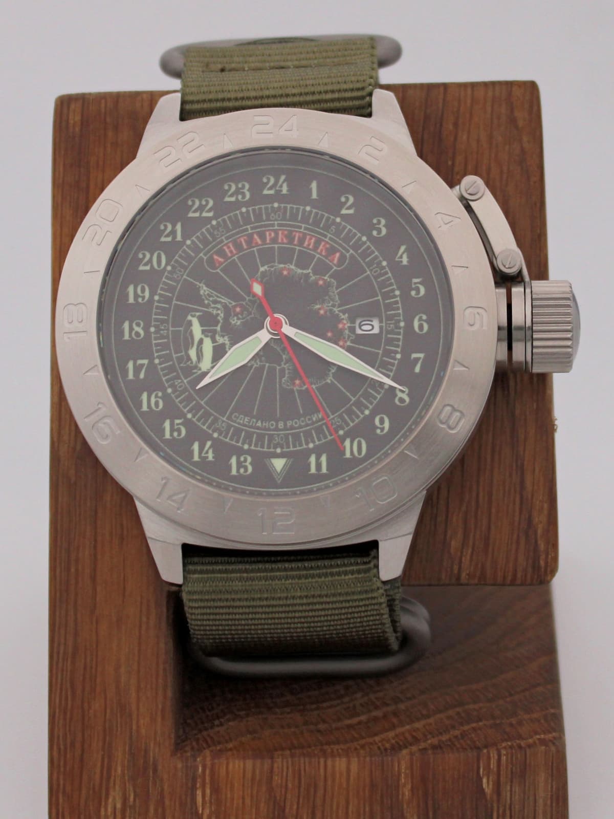 Часы Полярные / Антарктика механические с автоподзаводом (Seiko NH34A) 52.141.21