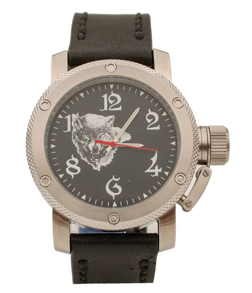 Часы Волк 300,01 механические, механизм Ракета 2609НА