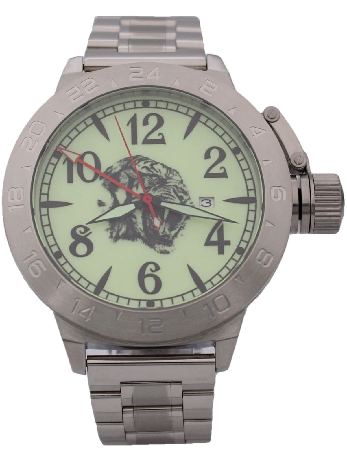 Часы Тигр механические с автоподзаводом (Seiko NH34A) 52.315.2