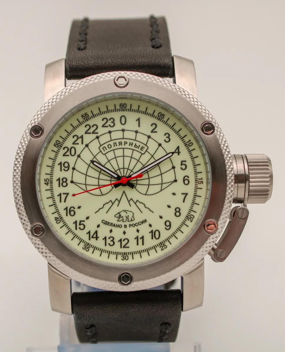 Часы Полярные механические с автоподзаводом (сапфировое стекло) 1131.01, механизм Восток 2431