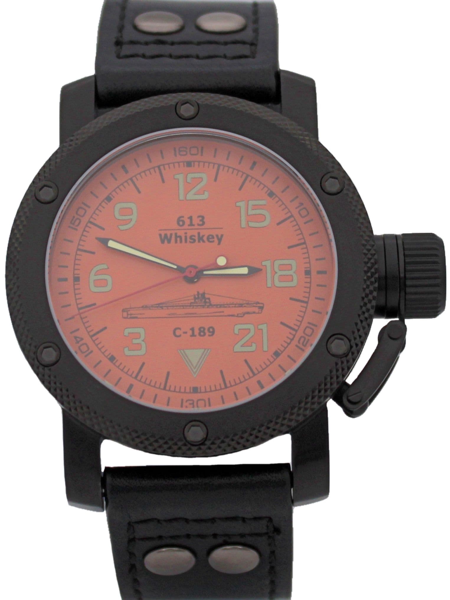 Часы С-189 (Whiskey) механические с автоподзаводом (Восток 2431) 101.103.01