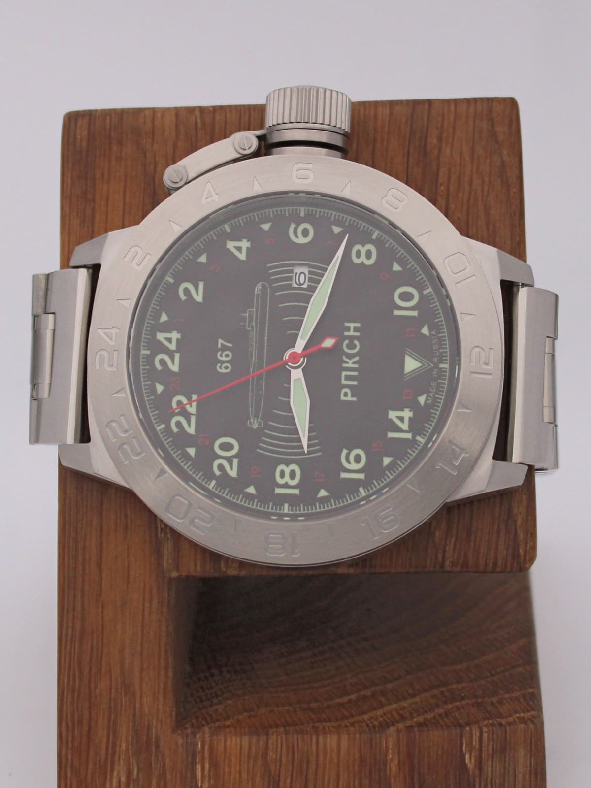 Часы 667 РПКСН кварцевые (Ronda 515.24H) Q52.039.2