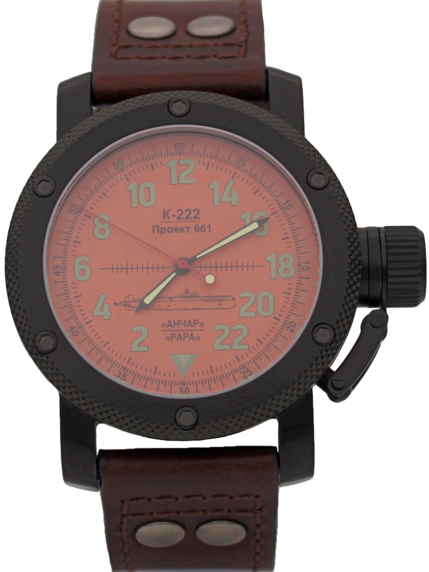 Часы К-222 / Анчар (Papa) механические с автоподзаводом (Восток 2431) 101.033.02